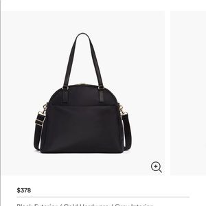 Lo and Sons black travel bag